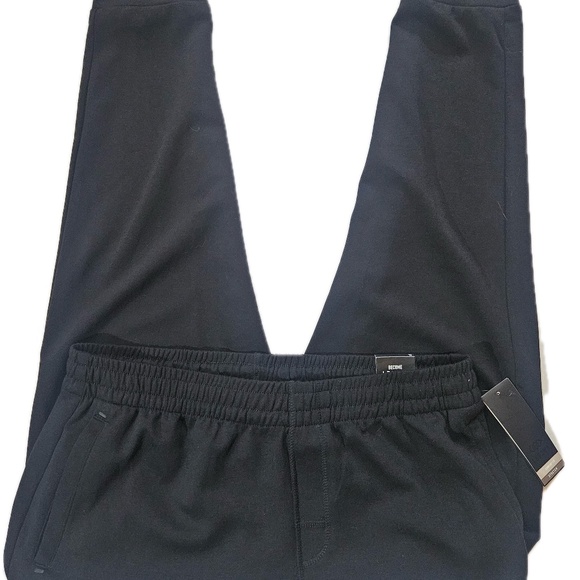 LEG3ND Pants Mens XL Black Athletic Fit Joggers Stretch Pockets New Drawstring - Picture 4 of 5